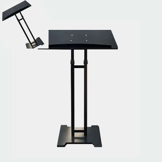 아크릴 메뉴판거치대 강연대 블랙판넬 600mm 안내판 사각스탠드 사각거치대 홍보판