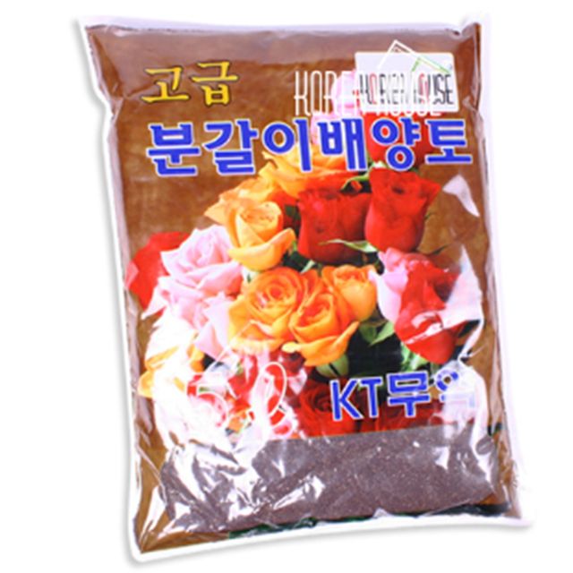 채소 키우기용 원예 흙 가정용 화분흙 비료 포함 분재 토양