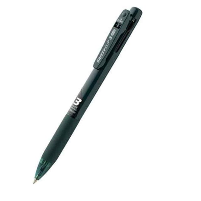 3색볼펜 0.38mm 블루 클립볼펜 필기볼펜 학생볼펜 선물용볼펜