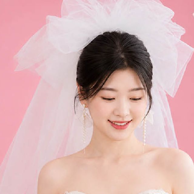 웨딩베일 면사포, 셀프웨딩 이벤트 웨딩헤어핀
