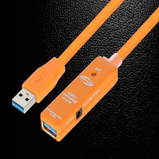 USB3.0 리피터 5m usb연결케이블 usb연결선 전선케이블 컬러케이블 usb연장
