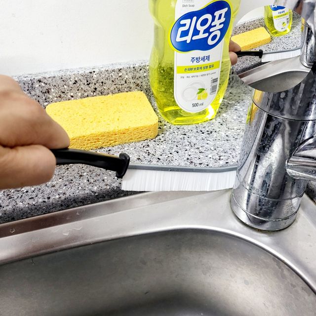 배수구전용솔 싱크대배수구청소 틈새 솔
