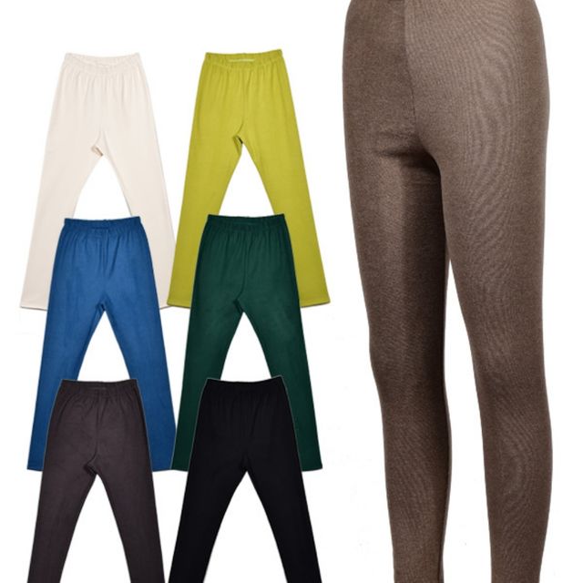 트레이닝바지 줌바레깅스 모 발열 9부 레깅스