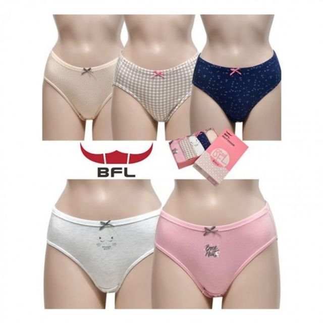 하루종일 미디 5매입 여성팬티 꿀땡 팬티 삼각 편안한
