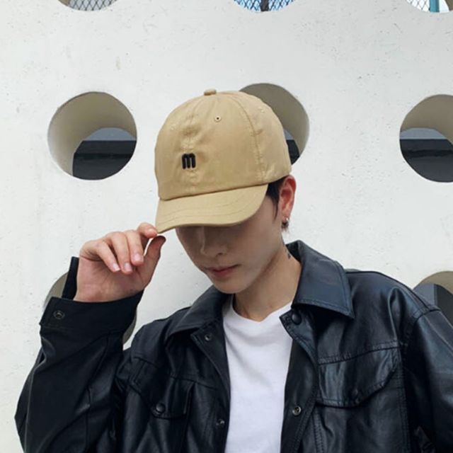 숏캡 볼캡 남자 야구 캡모자 커플 볼캡 무지 모자