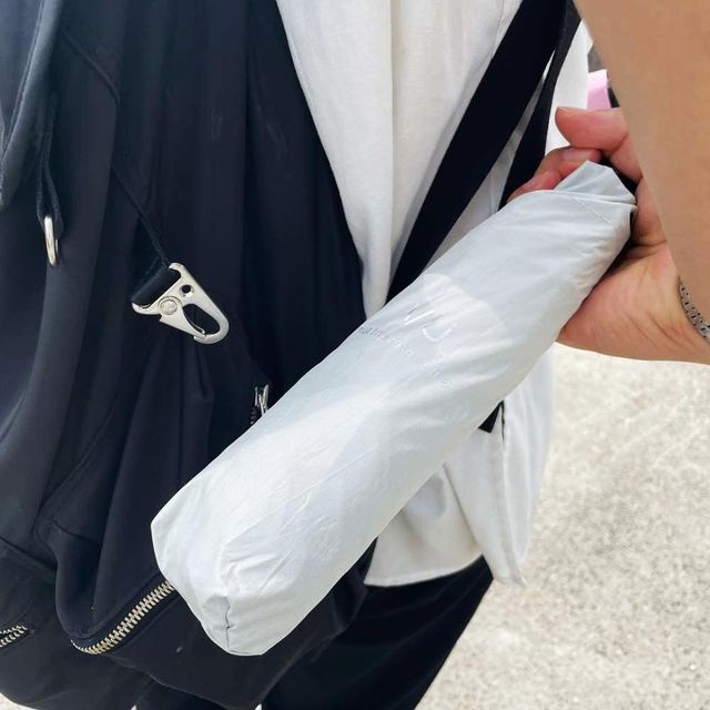 화이트 양산겸용 양우산 암막 자동