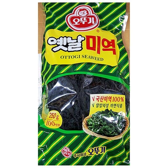 건미역 오뚜기 250g 마른 미역 가정 업소용 식당용