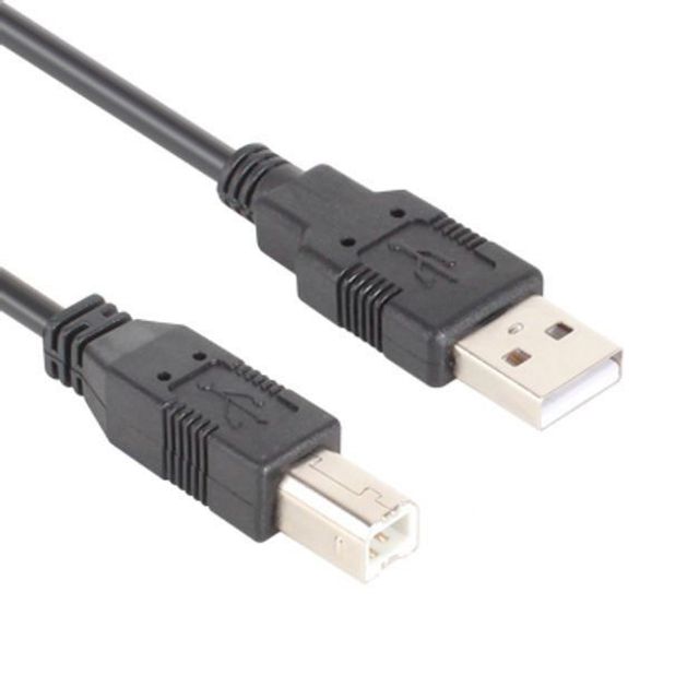 NETmate USB2.0 AB 케이블 1m 블랙