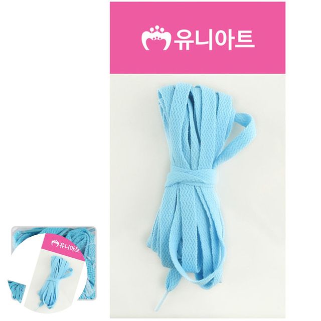 운동화줄 운동화신발끈 넙적 신발끈 하늘