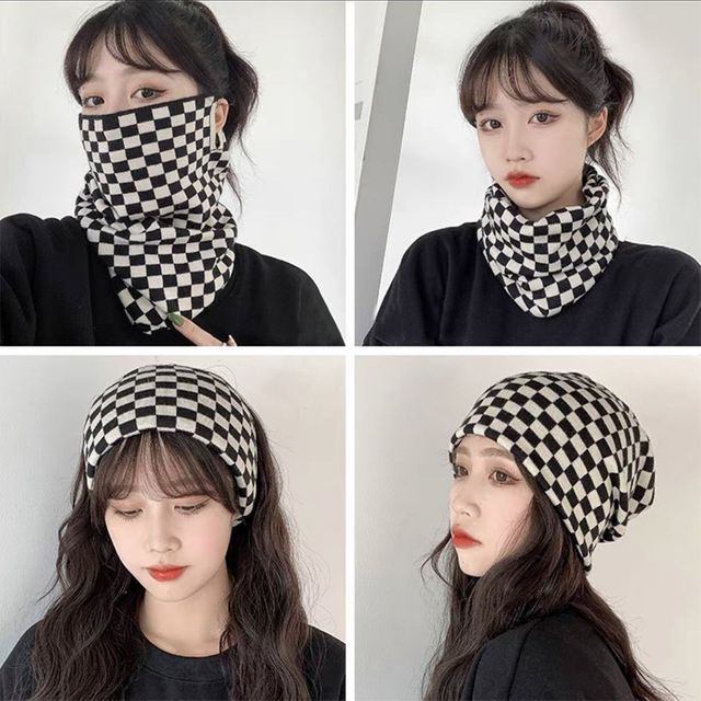 용품 방한 비니 멀티 목워머 마스크 넥워머 기