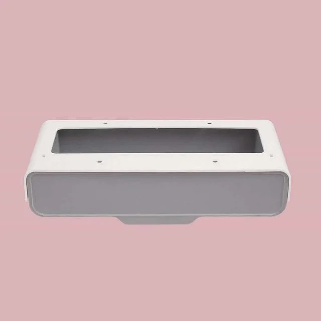 붙이는 책상서랍 그레이 23.5x11.5cm 문구정리함 히든서랍