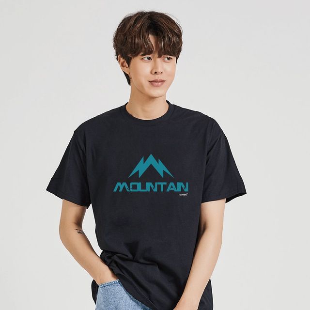 키밍 맨투맨 후드티 mountain 캠핑 여행 커플룩 남녀공용