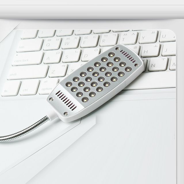USB LED 램프 라인형 28LED White 플렉시블 LED 라이