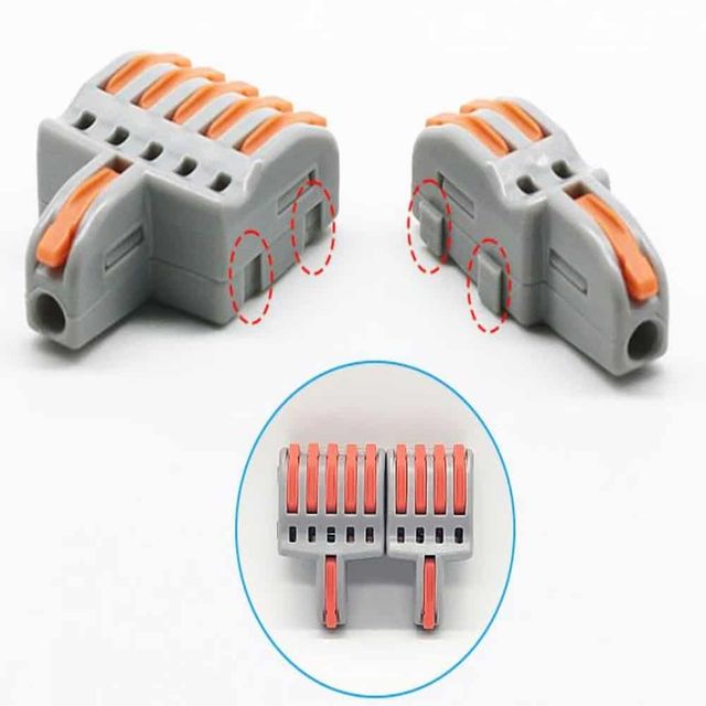 1-5 확장형 전기배선커넥터 전기연장선 전선브릿지 전기공구 케이블단자 전기선커넥터