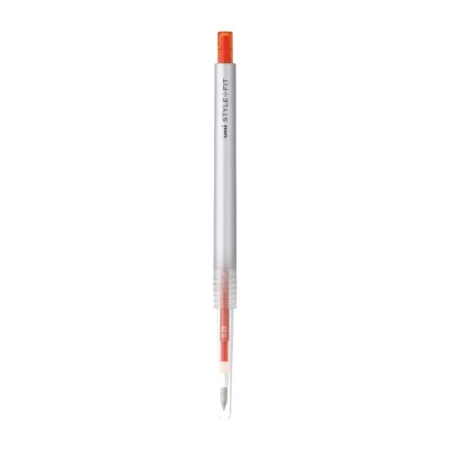 유니 스타일핏트 볼펜 UMN-139-38 만다린오렌지/0.38mm (1개)