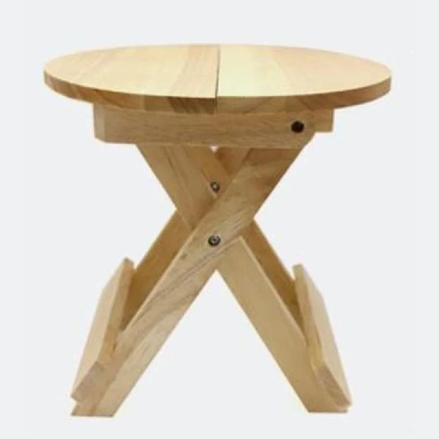 (SM)미니멀 원형 접이식 테이블
