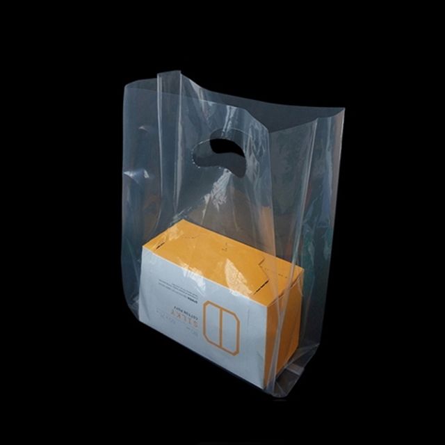 질긴 PE 투명 M형 팬시 포장봉투 22X30cm옆10cm 100매