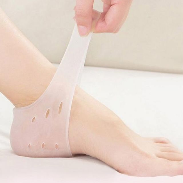 실리콘 발뒤꿈치 보호대 뒷꿈치 패드 갈라짐 각질 보습 풋패드