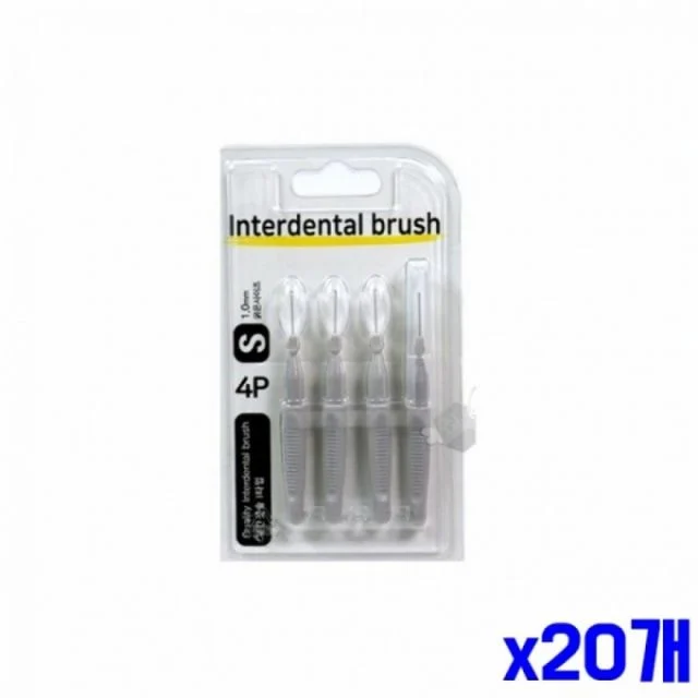 고강도 치간 와이어 솔 I형 그레이 10mm 세정용