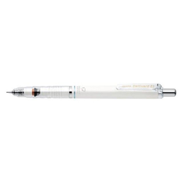 델가드 샤프 0.5mm 화이트 P-MA85-WH 제브라 1자루 - 깔끔한 화이트 디자인