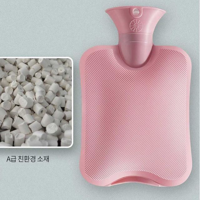 휴대 용 보온 물 주머니 핫 찜질 팩 생리통 온열 난로