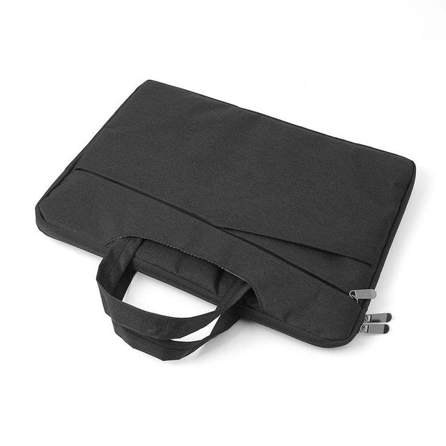 TBZ 히든 핸들형 블랙 노트북 파우치 43x32cm 노트북보관