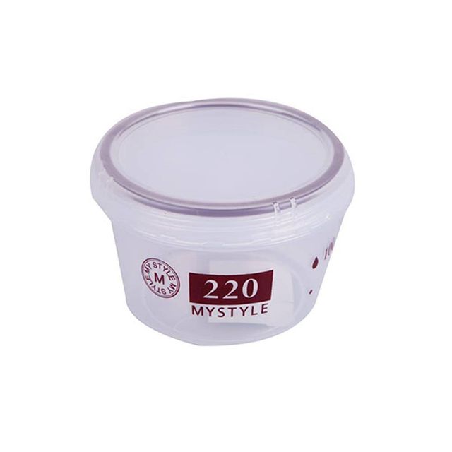 TBZ 화이트 투명 양념통 3호 220ml 플라스틱 보관용기