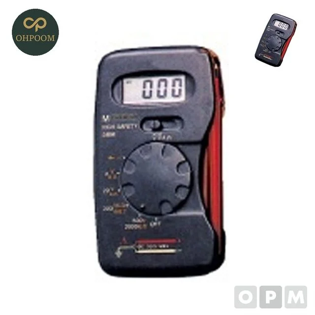 전류측정기 멀티메타 멀티테스트디지털소형 HD 900N DC500V DC200mA