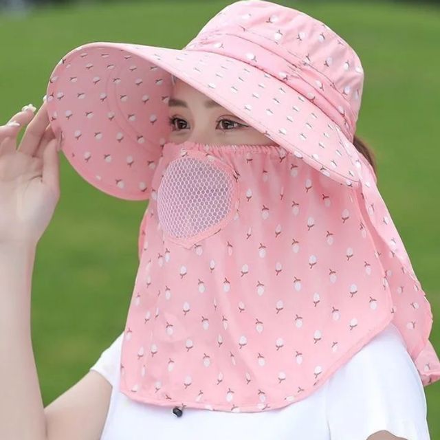 선캡 스포츠캡 과수원 챙모자 여성 여름모자 썬