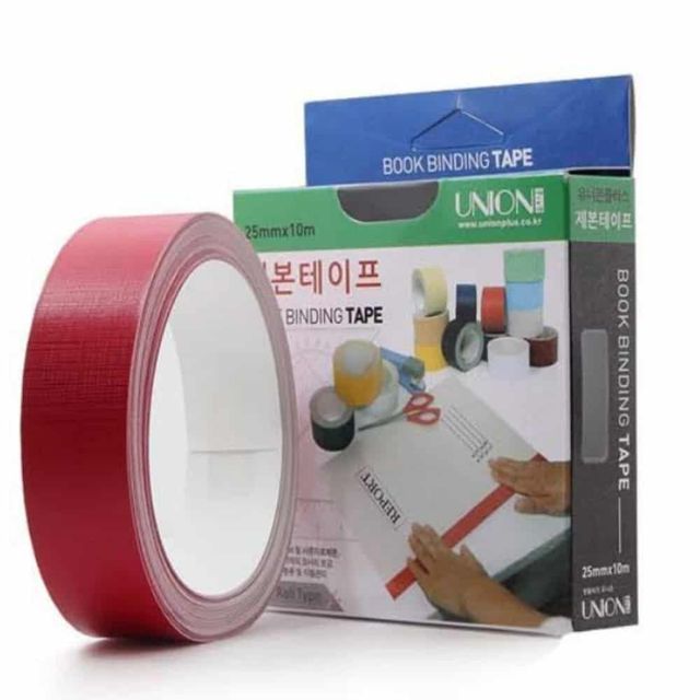 제본 테이프 35mm x 10M 색상선택 책보수테이프 책모서리보호테이프