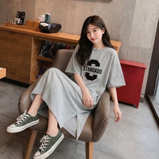 쁘띠엘라 여름 원피스 잠옷 여성원피스 빅사이즈 40대 여자 77사이즈 빅사이즈의류 홈웨어 임산부 키작녀