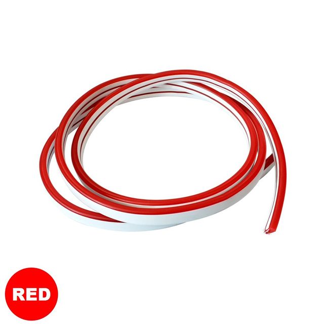 플렉시블 12V 레드 방수 면발광 LED스트립바 10cm (HCL6204)