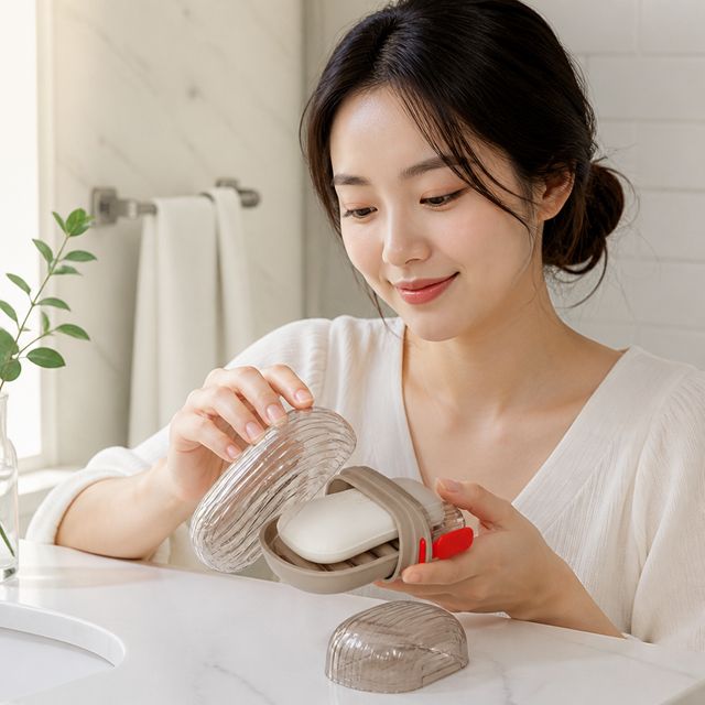 여행용 세면 비누보관함 비누갑 비누받침대 비누홀더