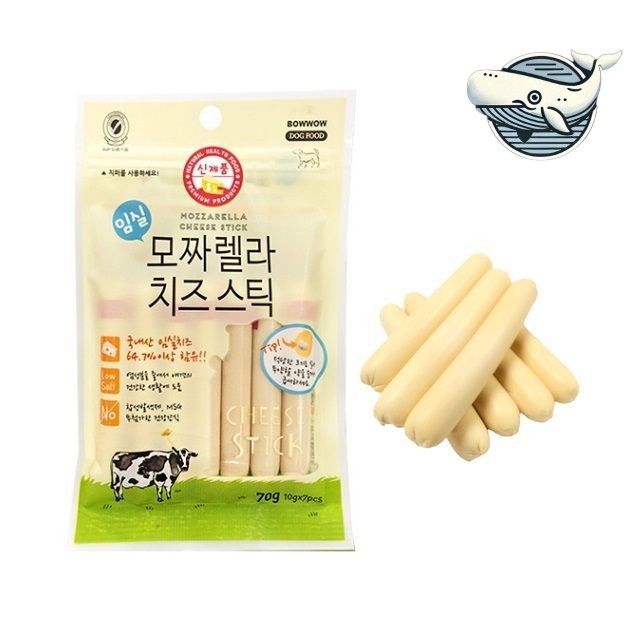 부드러운 간식 모짜렐라 치즈스틱 70g