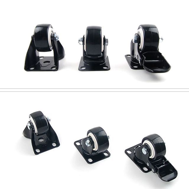 고정 우레탄 바퀴 41mm 25kg