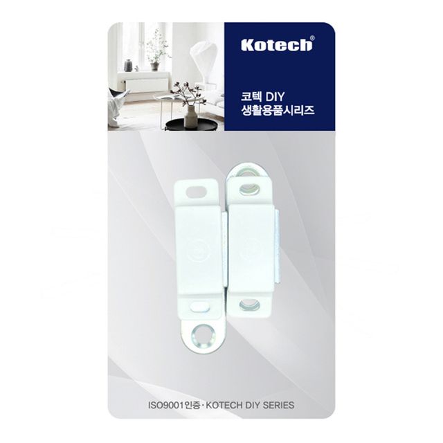 코텍 자석 빠찌링 2P K-0451 자석문고정 문짝자석 -O