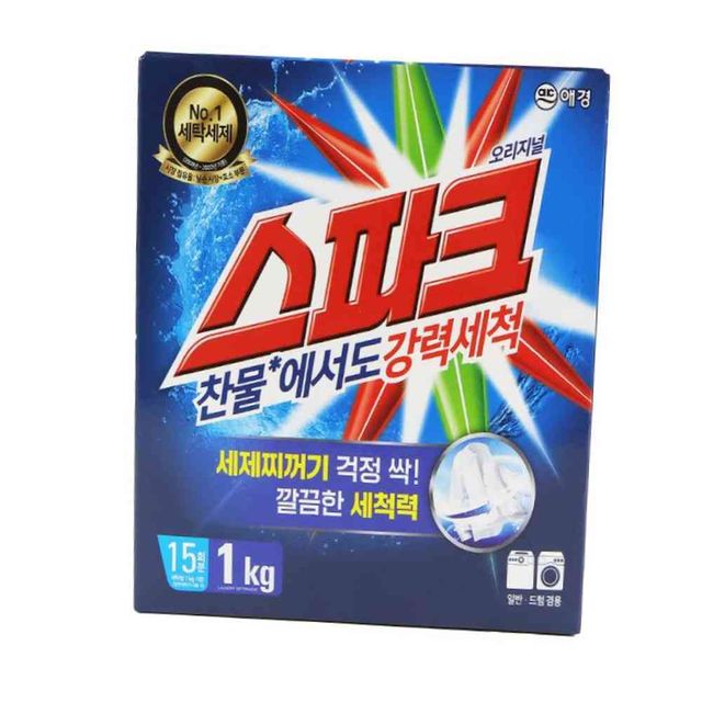 스파크 1kg 가루세제