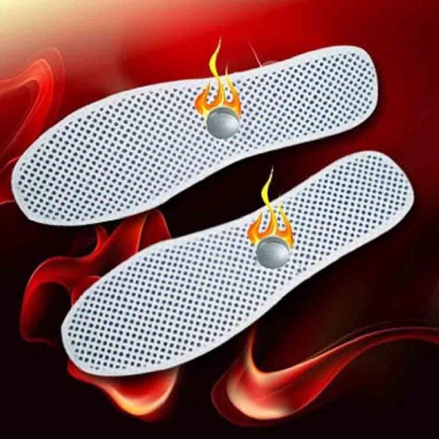 토르말린 인솔 뒤꿈치 발열 발관리 마사지 깔창