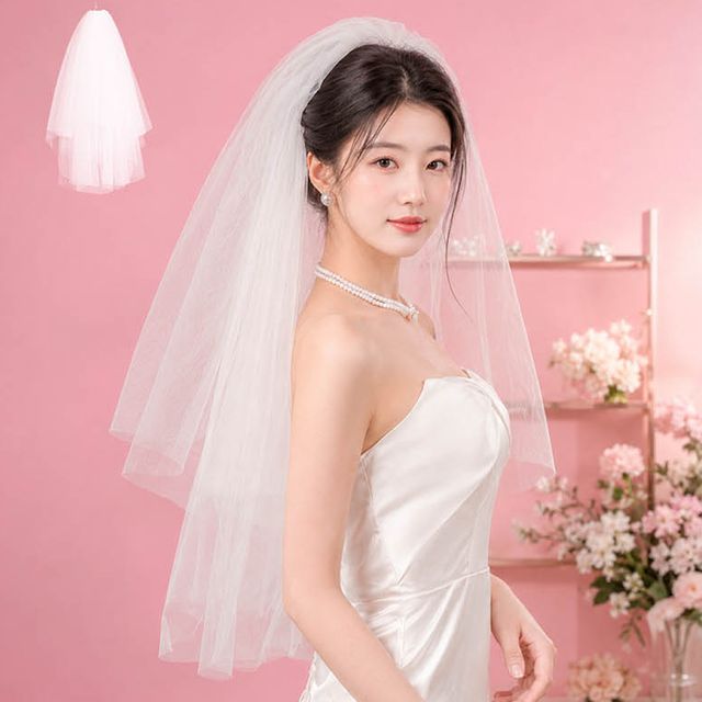 베일 패션소품 면사포 패션 소품 브라이덜 데일
