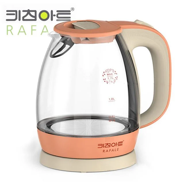 B라팔17GF 데이지 유리 전기주전자 1.7L
