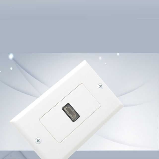 HDMI 월 플레이트 HDMI F 1Port 벽면 벽부 판 VC276