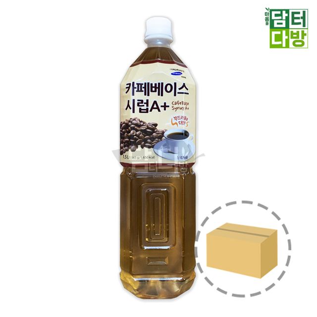 청솔 카페시럽 1.5L 1BOX (6개입)