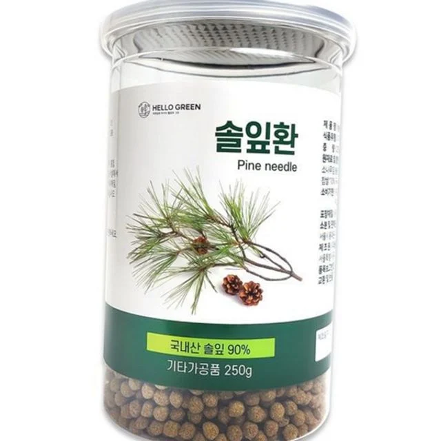 식품 송엽환 분말환 솔잎환 송엽 소나무 250g 건강환