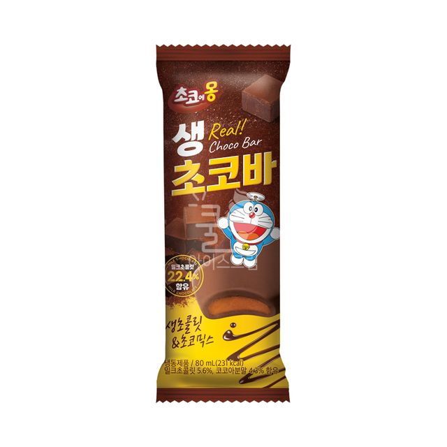 남양) 초코에몽 생초코바 1박스 (24개입)
