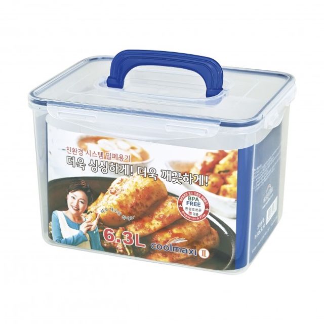 이지필림 쿨맥시2 밀폐 용기 직사각 9호 6.3L