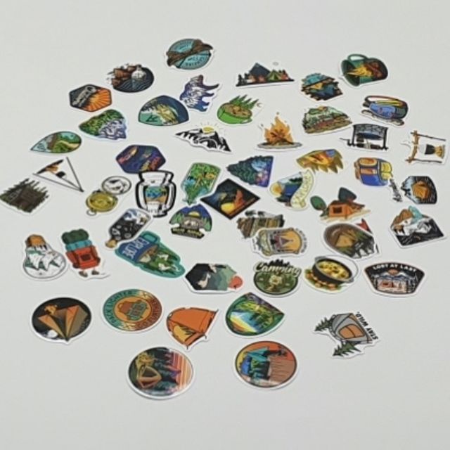 캐리어데코테이프 다꾸 50p 노트북스티커
