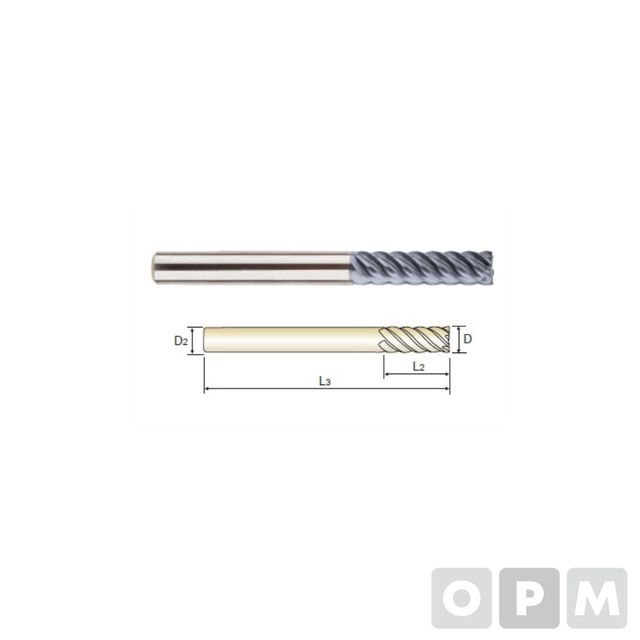 4G MILL 45도 엔드밀 6F D10X10X25X75 (SEME75100) - 면취 및 측면 가공 최적화
