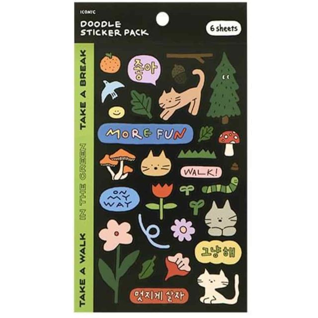 스티커팩 다꾸 일러스트스티커 노트북스티커 디자인스티커 포인트스티커