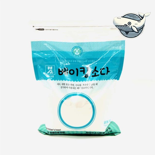 가정용 베이킹소다 2kg 제과제빵 필수 용품