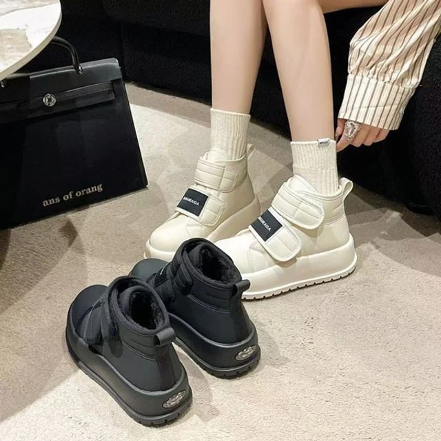 윈터 퍼 안감 패딩부츠 DS-0346